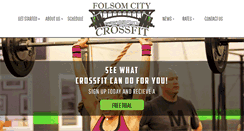 Desktop Screenshot of folsomcitycrossfit.com